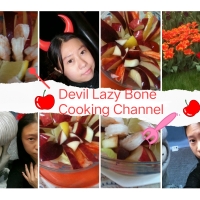 Devil Lazy Bone Apple Shrimp Salad